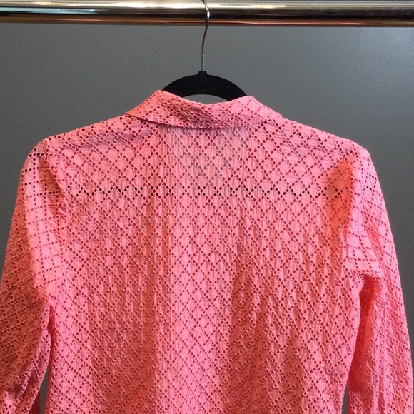 MP Sigrid Olson peach button down blouse - Picture 6 of 14